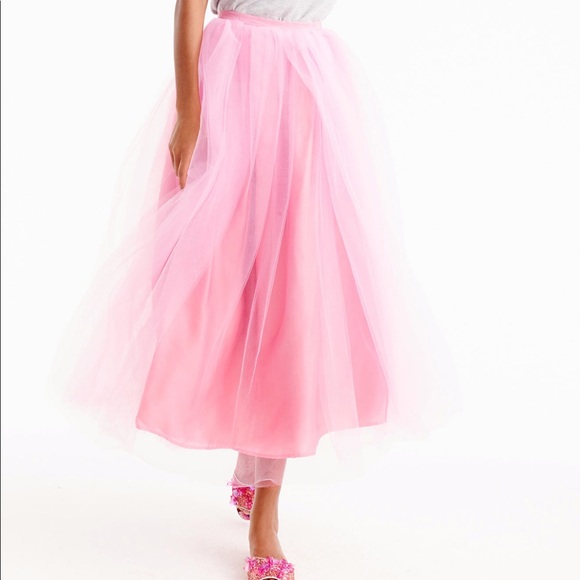 high low tulle skirt jcrew